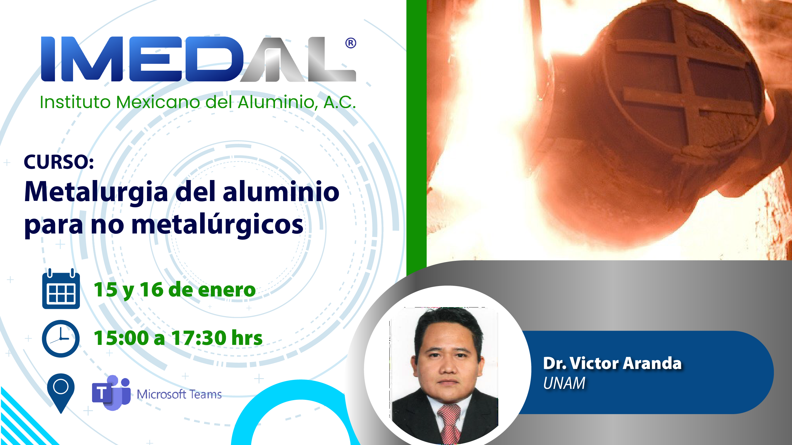 Metalurgia del aluminio para no metalúrgicos 15 y 16 de enero